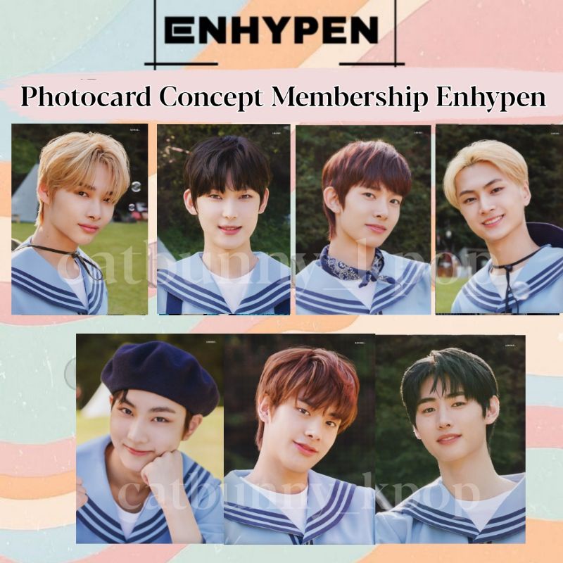Photocard Concept Membership Enhypen