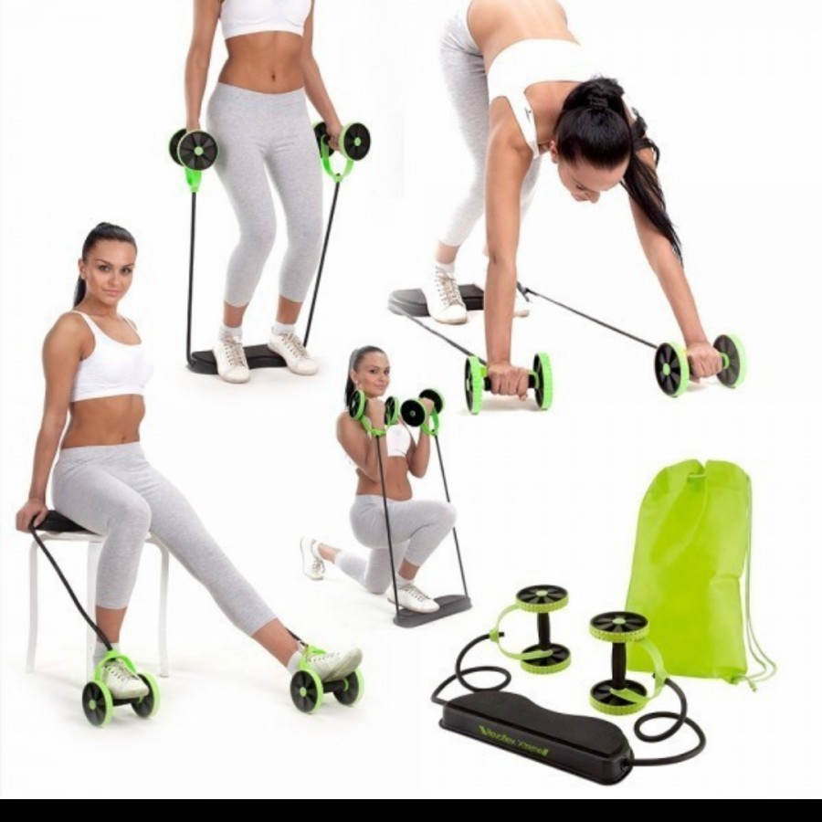 Revoflex xtreme alat olahraga home gym fitness rumah yoga pilates push