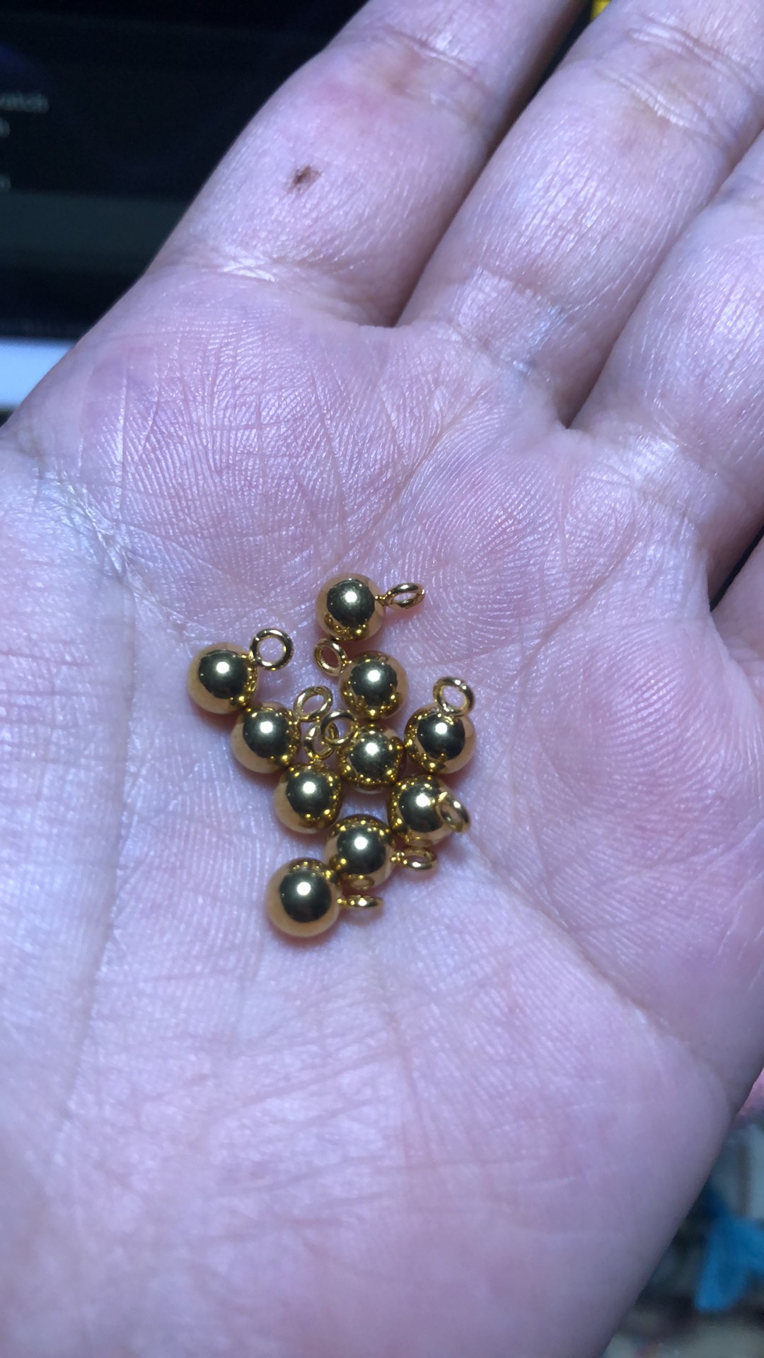 L17 Gantungan Bola Stainless Steel Ball Pendant