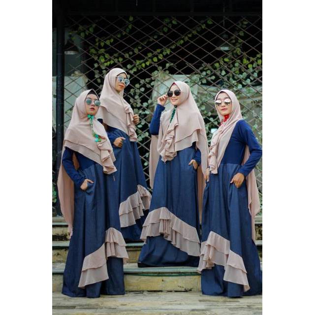 Set hilya syari original by viendra syari