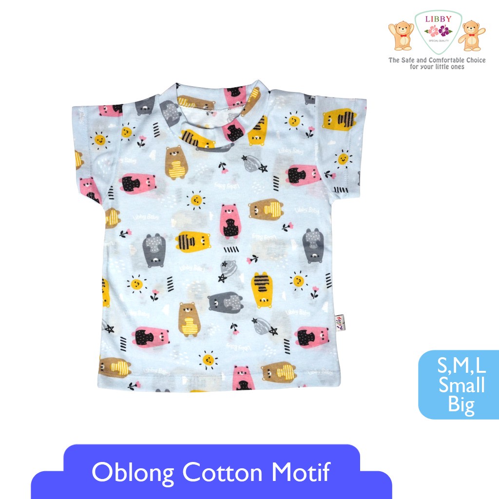 Libby Oblong Cotton Motif Play Time Series