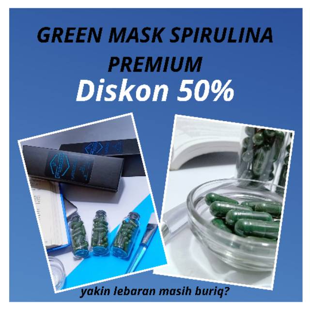 Green Mask Spirulina Premium