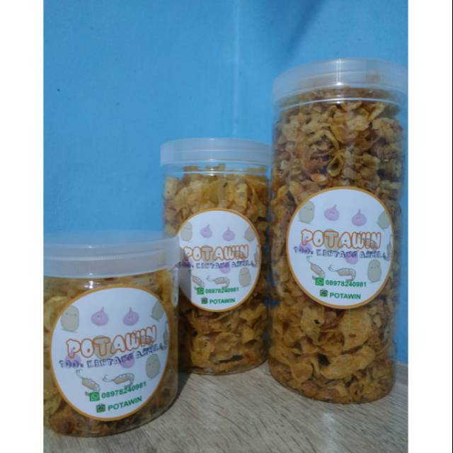 

Keripik Kentang Ebi Homemade#PotaWin