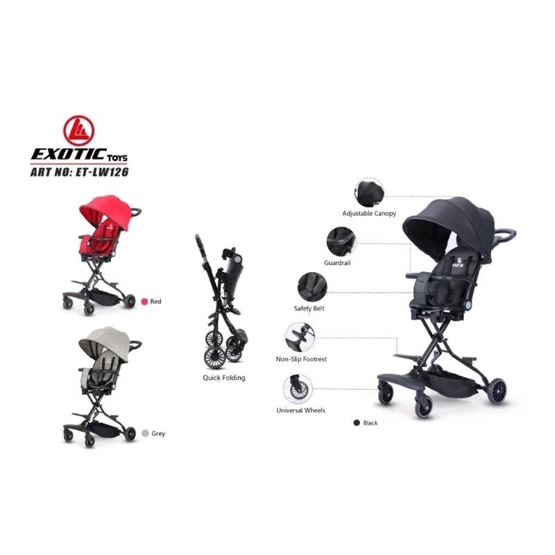 Stroller Exotic LW 126