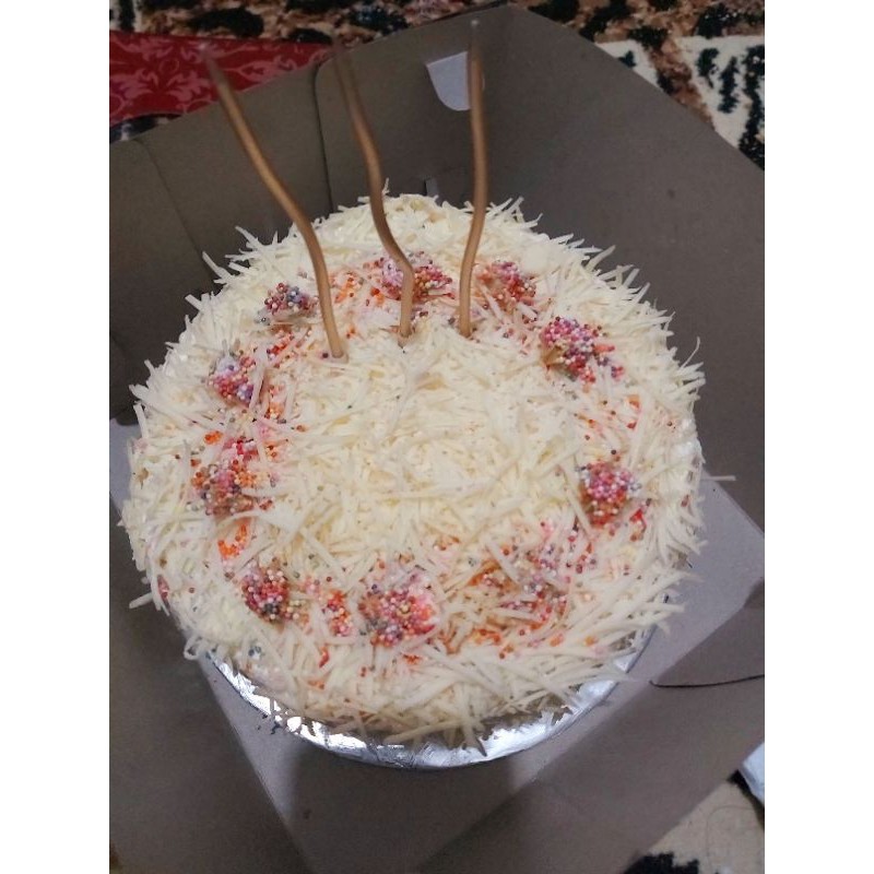 

cake keju gondrong /cake ultah/cake keju