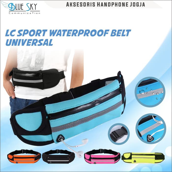 TAS PINGGANG LARI LC SPORT WATERPROOF BELT UNIVERSAL