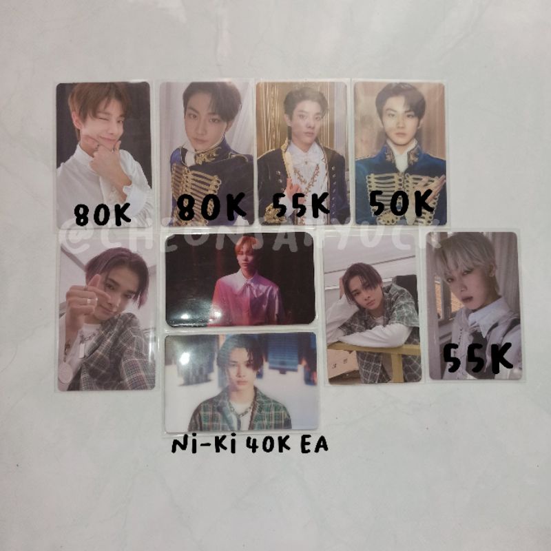 PC enhypen Jake sunoo ni-ki jungwon up hype down lenti BDC mecima