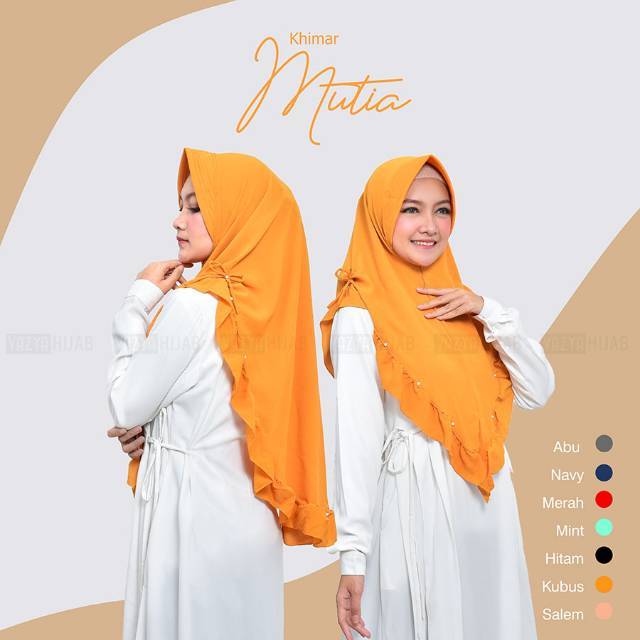 Hijab Khimar Mutia