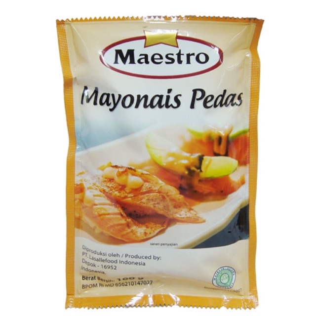 

MAESTRO MAYONAISE PEDAS 100G