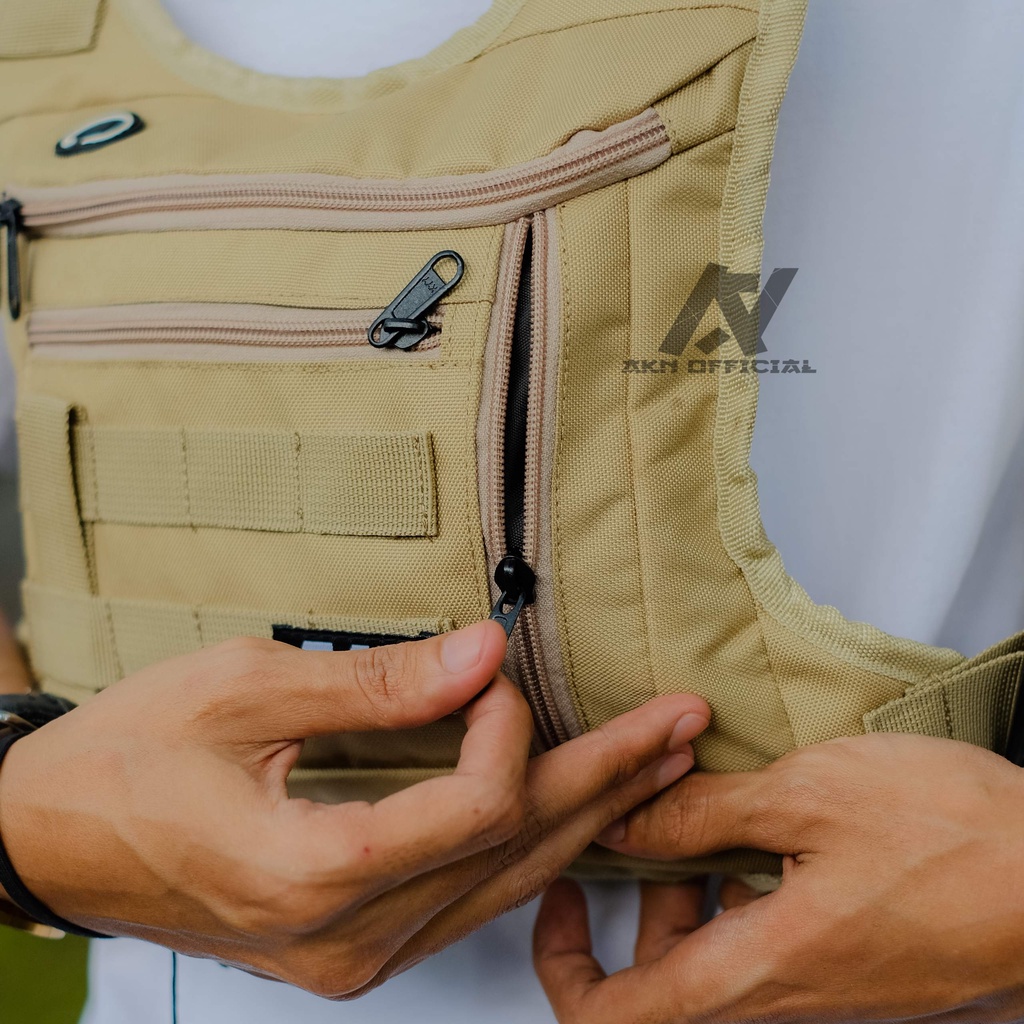 AKN - TAS ROMPI DADA PRIA TACTICAL CHEST BAG OUTDOOR AVENTURY