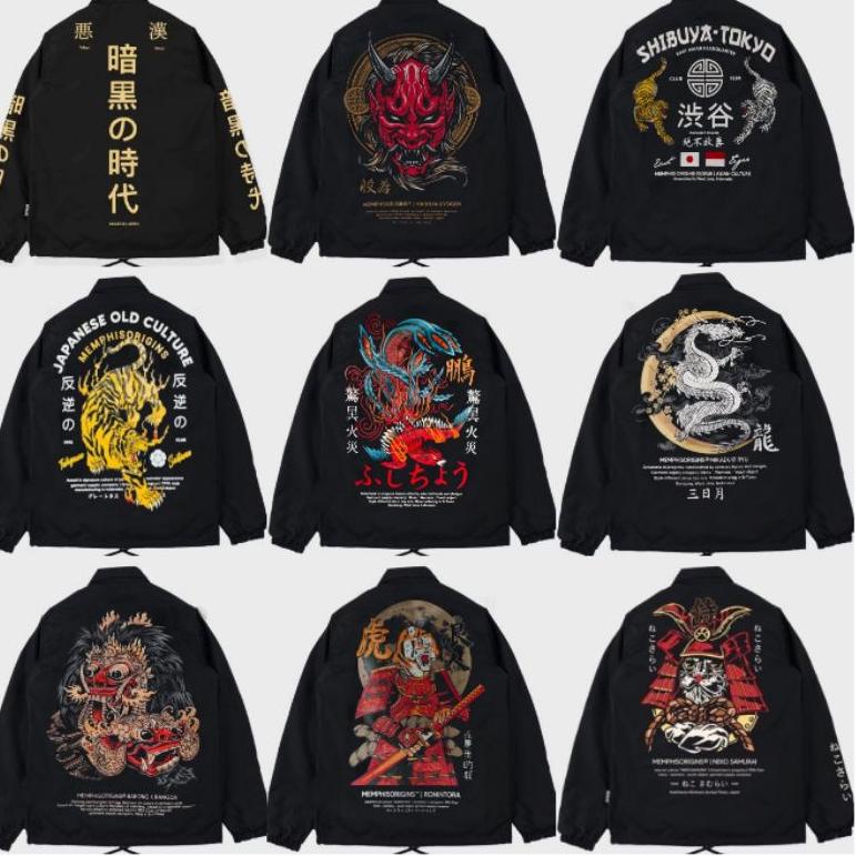 AD.21Jl22ᶻ | Jaket Pria /Jaket Coach Memphisorigins / Coach Jacket Memphisorigins / Coach Jepang / M