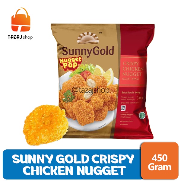 

Sunny Gold Nugget POP / Crispy Chicken Nugget 450 Gram