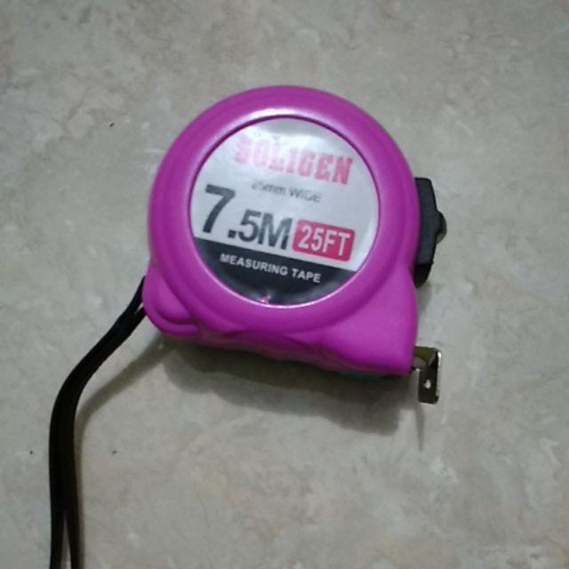 Meteran Soligen 7.5 M - Meteran Tukang - Meteran Bagus Murah - Meteran Terbaik - Meteran Terbagus