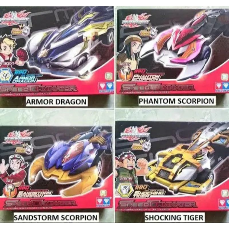 Tamiya auldey mini 4WD Go For Speed seri 860, 865, 870, 880 variasi banyak