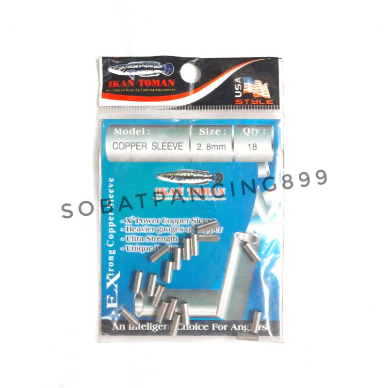 klem seling tomman copper sleeve 2.8mm