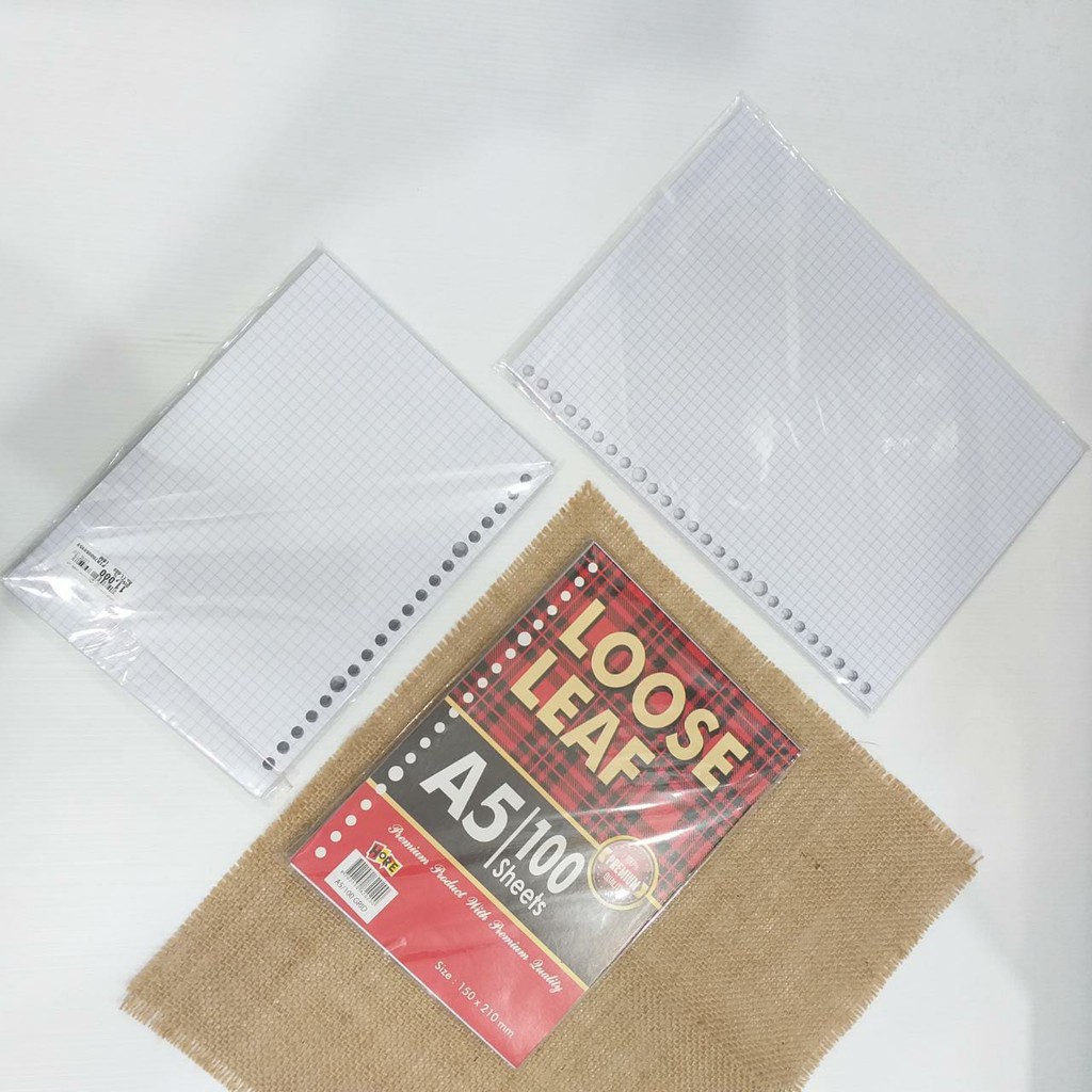 Jual Loose Leaf B5 / Bookpaper / LOOSE LEAF HORE | Shopee Indonesia