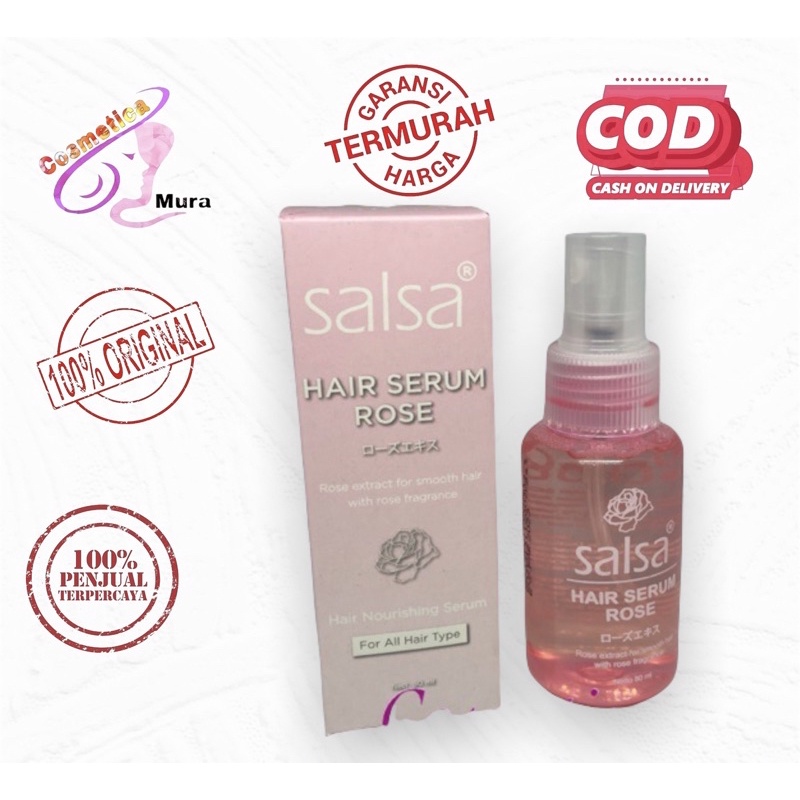 salsa hair serum rose || salsa keratin repair hair serum || salsa growth hair serum || serum penumbuh rambut