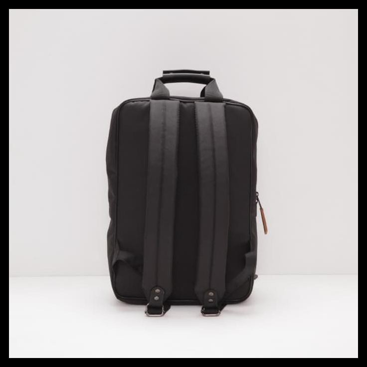 NEW STOCK TAS RANSEL KULIAH LAPTOP PRIA WANITA - TFG BACKPACK CAYMAN 410 BLACK STOCK TERBATAS