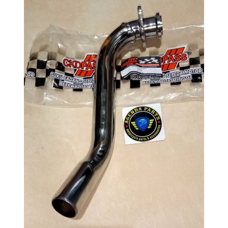 Pipe exhaust Leher knalpot F1zr F1 zr Ckd pass merk ckd pass