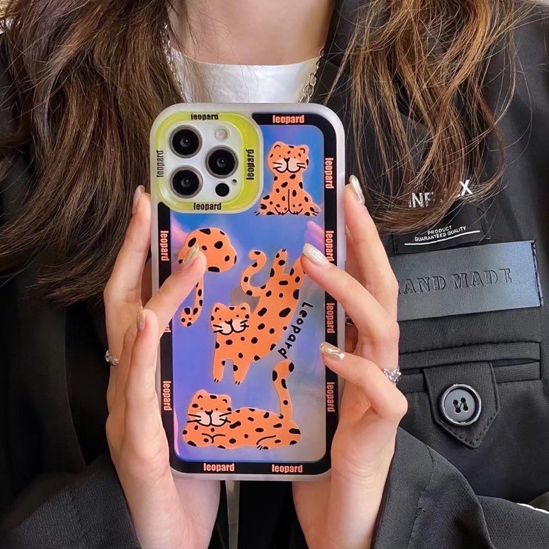 Leopard colorful Iphone case