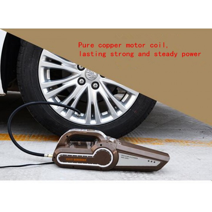 VCM07A - 120W 12V Wet Dry Vacuum Cleaner 4 in 1 CAR and HOME