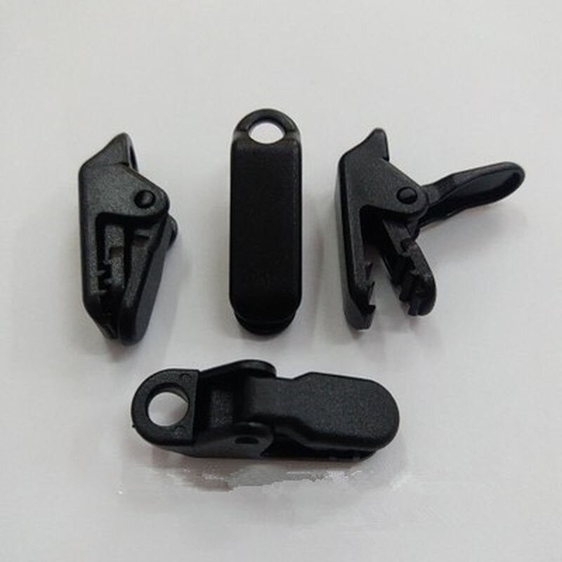 Jepit Tenda Terpal Heavy-duty Alligator Tarpaulin Clips 10 PCS - ME30 - Black