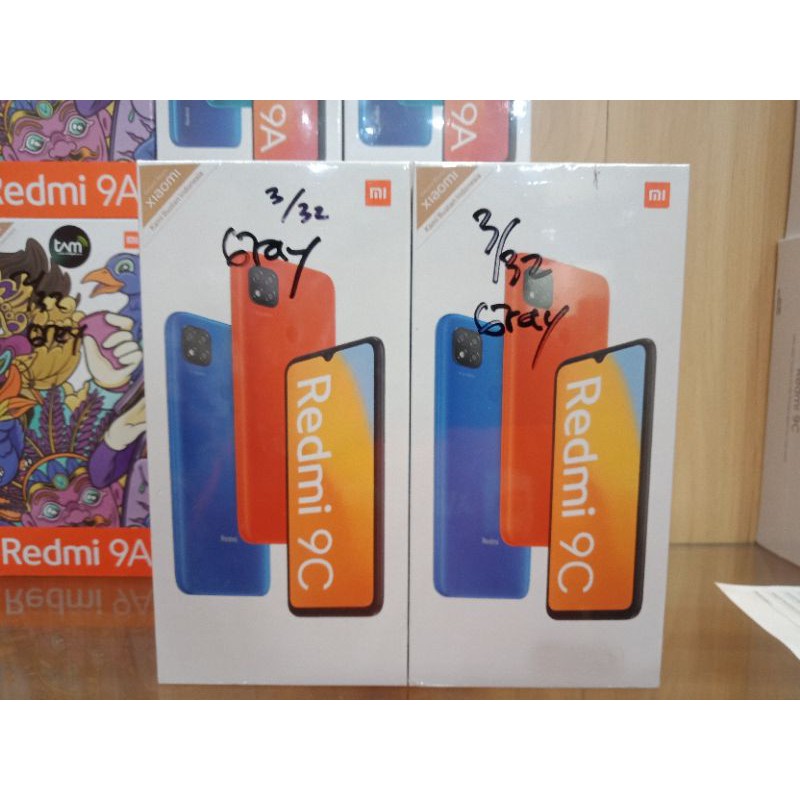 XIAOMI REDMI 9C 3/32 KONDISI BARU,GARANSI RESMI