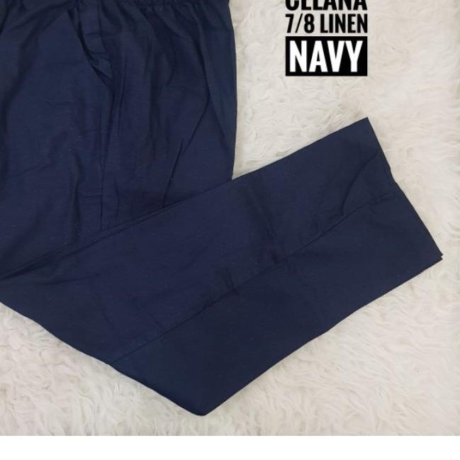 ➢ Celana Santai 7/8 Celana Santai Linen Celana 7/8 Celana Jegging 7/8 ✫