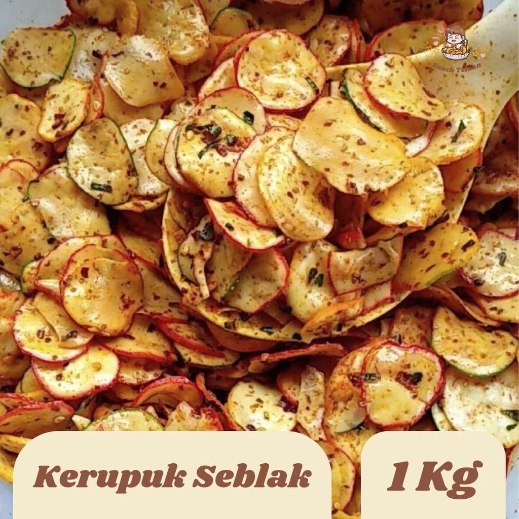 

Kerupuk Seblak Renyah Gurih Pedas 1Kg - Snack Teman