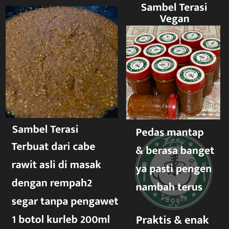 

Sambel terasi vegan