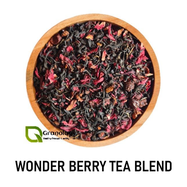 Black Tea with Berry &amp; Rosella / Wonder Berry Tea Blend (100 gram)