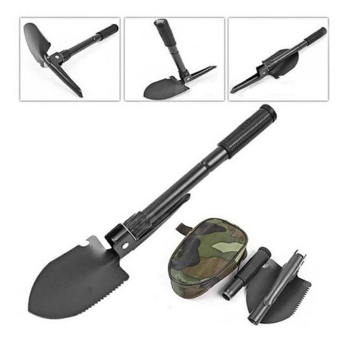 SEKOP TAMAN PACUL / CANGKUL LIPAT MINI PORTABLE SHOVEL TRAVEL CAMPING