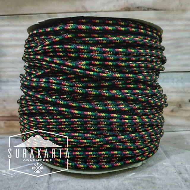 Tali Prusik 4mm roll besar rasta