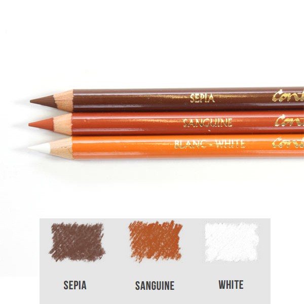 

BEST SELLER LA05 Conte Coloured Sketching Pencil / Pensil Conte Warna
