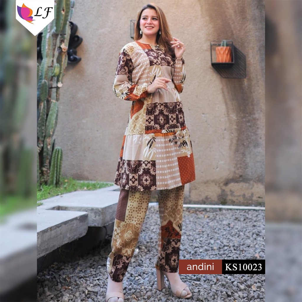 BAJU SETELAN CELANA ANDINI/ BAJU SET/ BAJU ATAS BAWAH