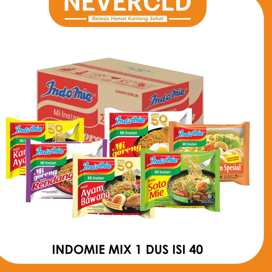 

Star 9.9 Indomie 1 Dus isi 40 (bisa campur) 