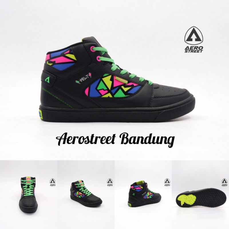 AEROSTREET HOOPS X VOLT SEPATU SNEAKERS CASUAL SPORT PRIA WANITA