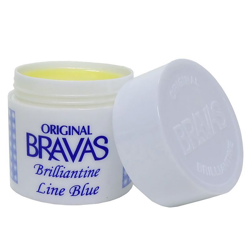 BRAVAS Pomade Oil 80G Medium Hold Berbasis Minyak Rambut Halal