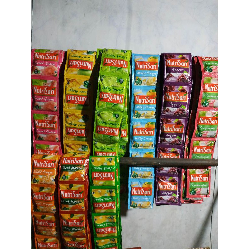

Nutrisari minuman serbuk isi 10