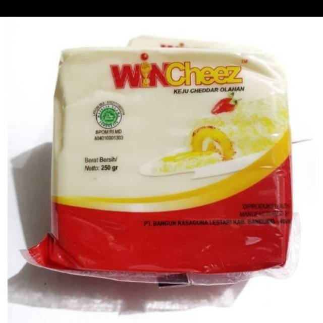 

Keju Cheddar Whincheez 250gr Good Quality