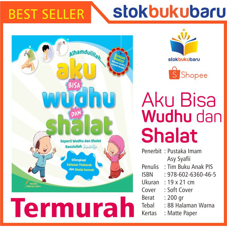 

Buku Aku Bisa Wudhu dan Shalat