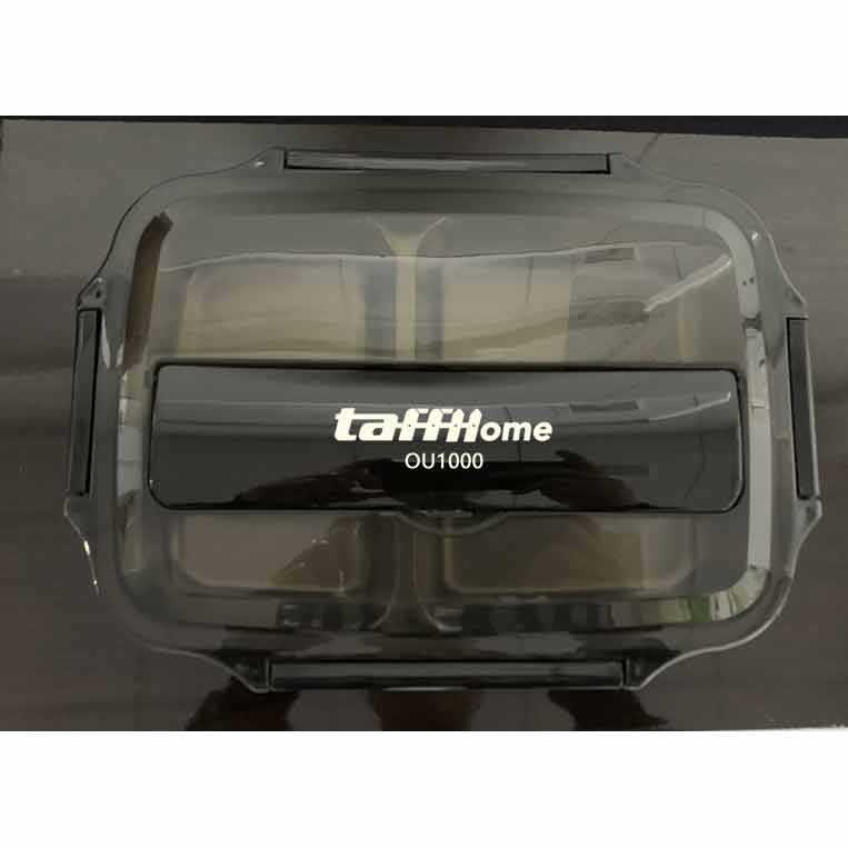 TD-DA TaffHOME Kotak Makan 3 Grid 1000ml with Spoon &amp; Chopstick - OU1000