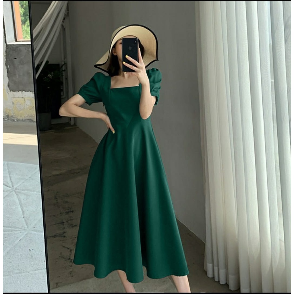 [MCFK] Longdress Dara / Dress Wanita / Baju Dress Pesta / Dress / Long Dress / Dress Kondangan Wanita