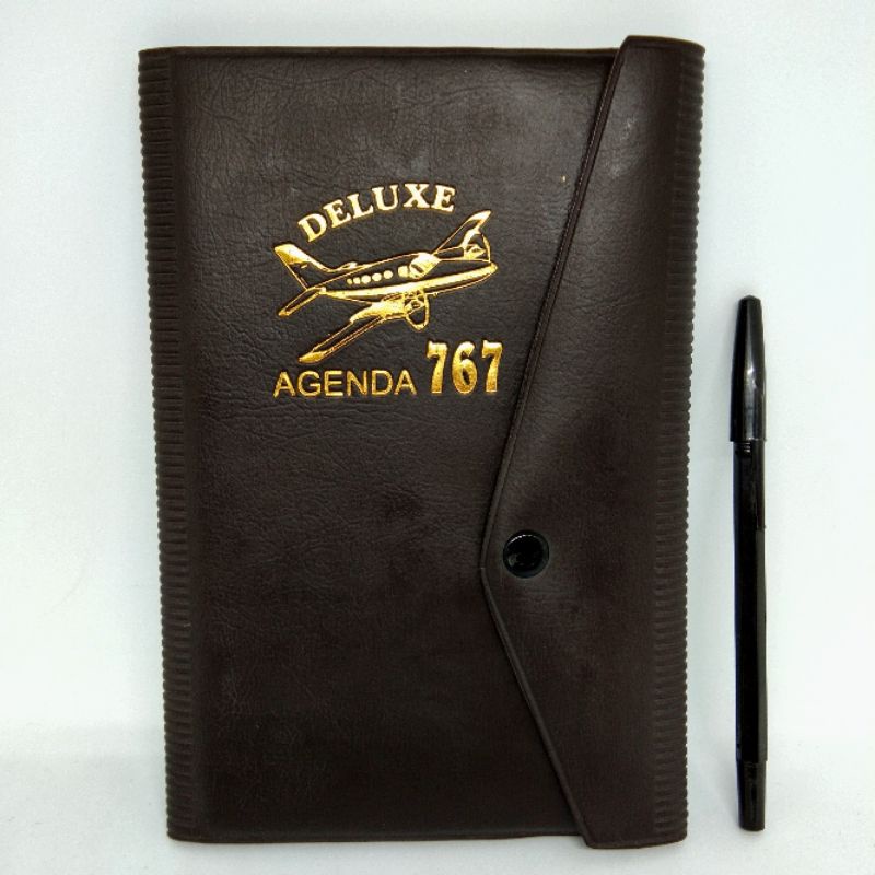 

Note Book Buku Tulis Buku Catatan Buku Murah AGENDA 767 Coklat