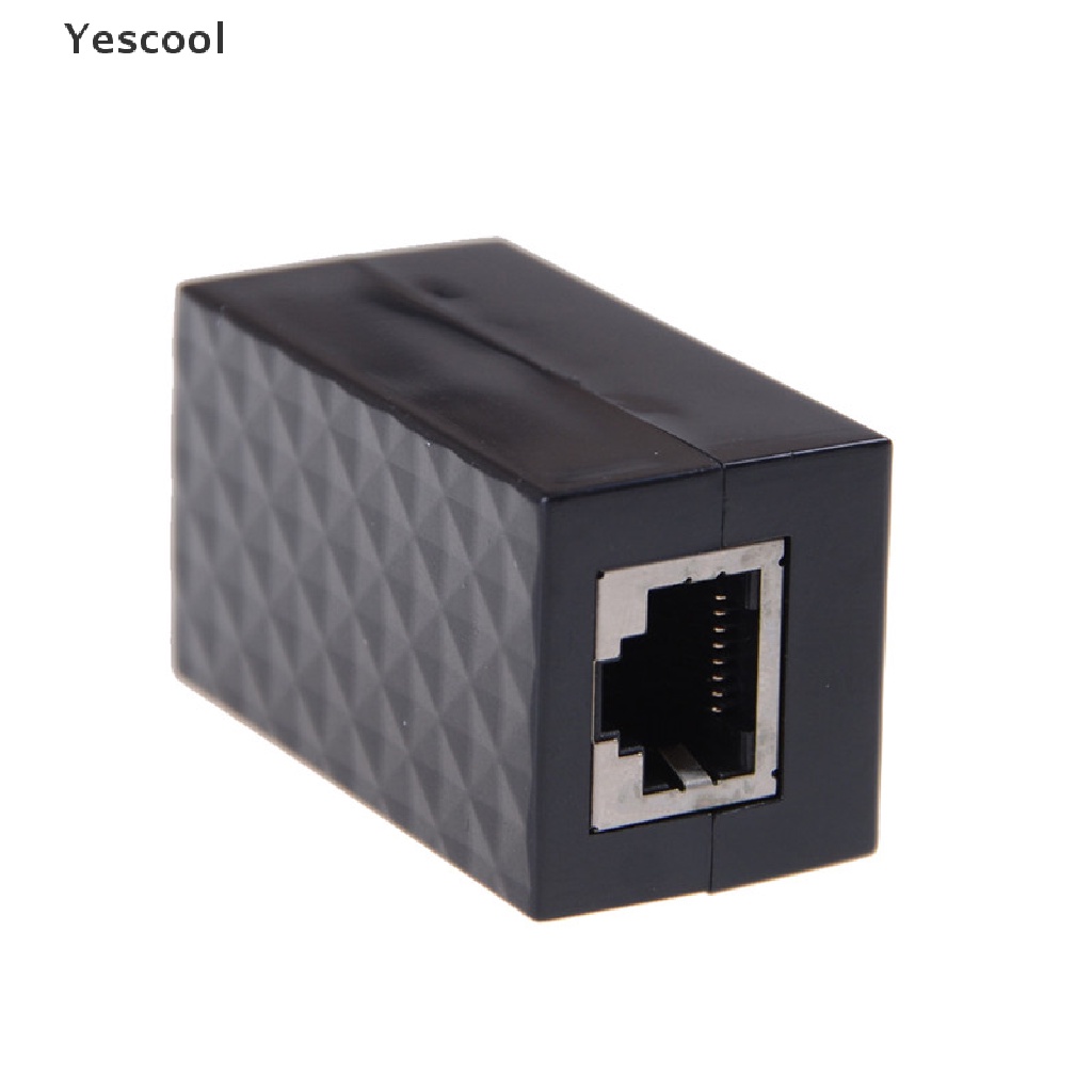 Yescool RJ-45 Lightning Arrester Adapter Ethernet Surge Protector Network Protect Tool .