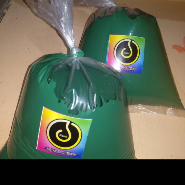 CAT TEMBOK KILOAN JPaint warna HIJAU GELAP