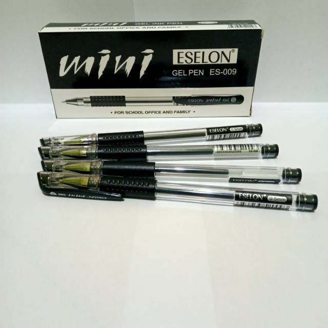 

Niam SELUSIN ( 12 PCS ) PULPEN ESELON MINIGEL MINI GEL ESELON ES-009