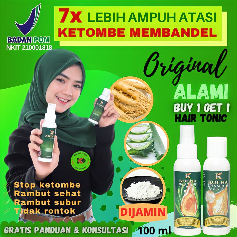 Jual Shampoo Anti Ketombe Kocha Paling Ampuh Atasi Ketombe Paket Hemat ...