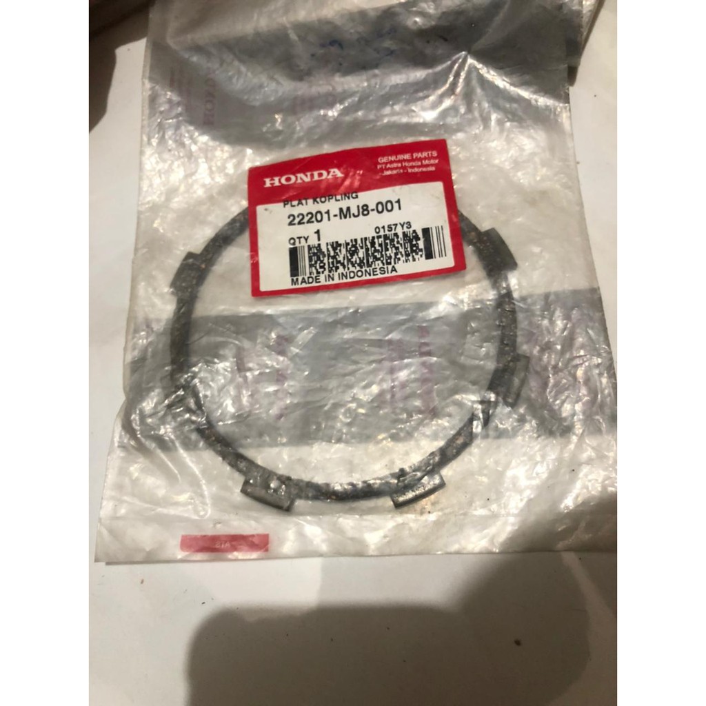 PLAT KAMPAS KOPLING MEGAPRO PRIMUS,TIGER OLD,TIGER REVO ORI AHM 22201-MJ8-001