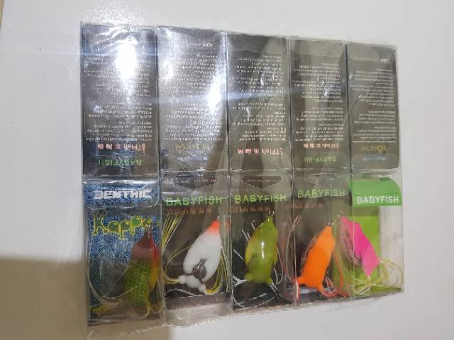 Umpan bentuk kodok soft frog 4,5 cm/6,5 gr